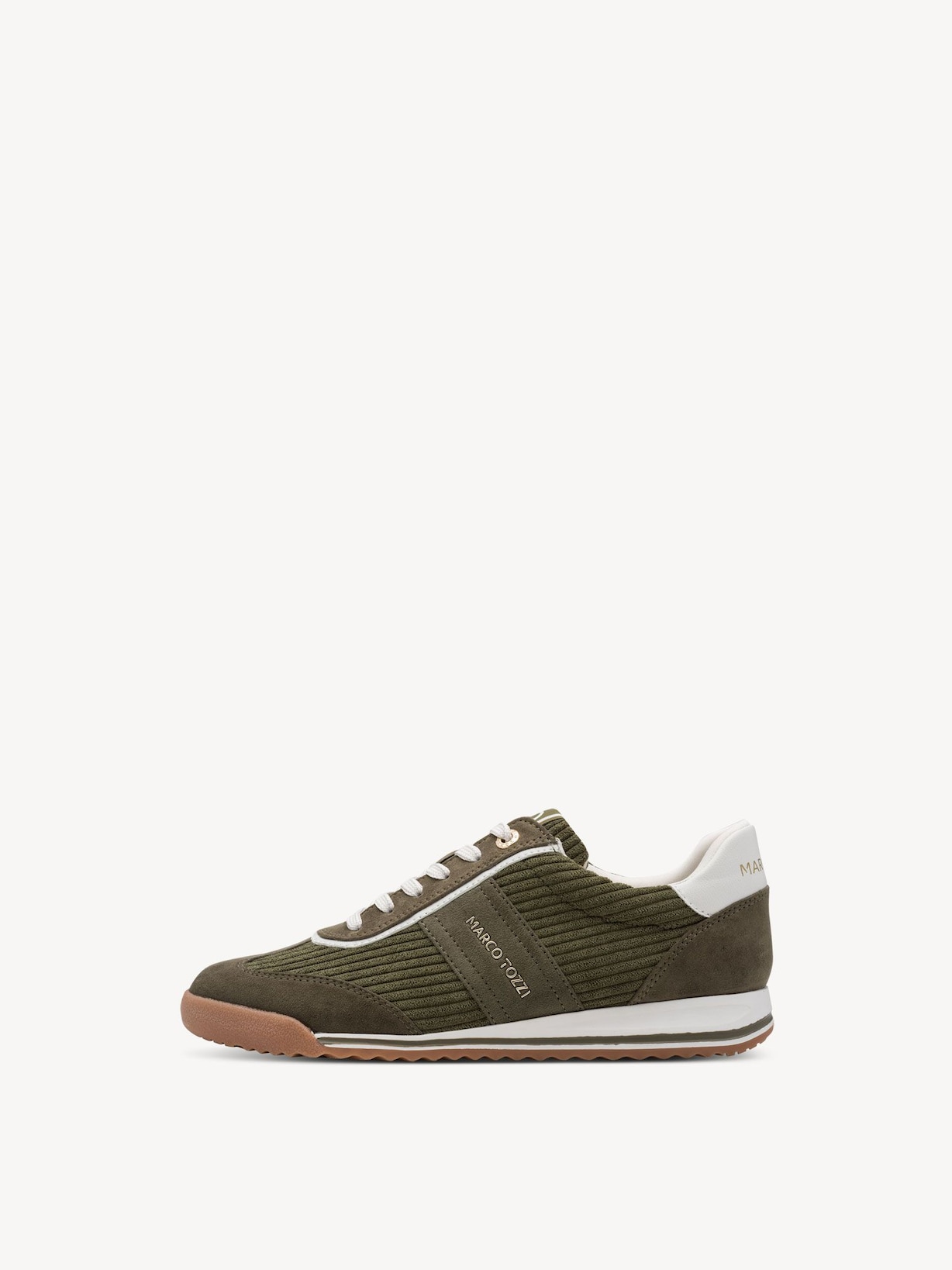 Marco Tozzi, Sportowe - khaki KHAKI, obraz 3 z 7