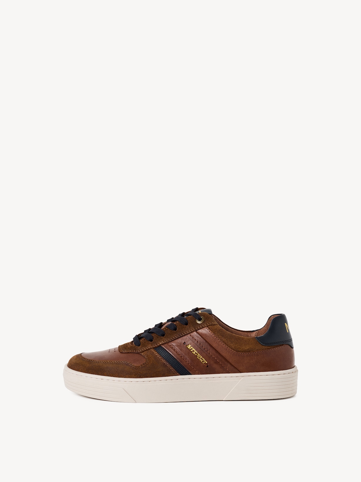 Marco Tozzi, Ledersneaker - braun COGNAC, Bild 2 von 6