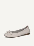 Not selected, Caprice, Leather Ballerina - yellow VANILLA NAPPA