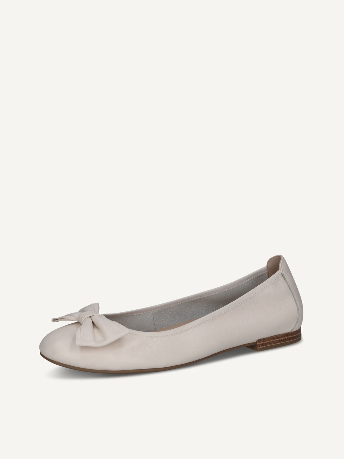 Caprice, Leather Ballerina - yellow VANILLA NAPPA, image 1 of 5