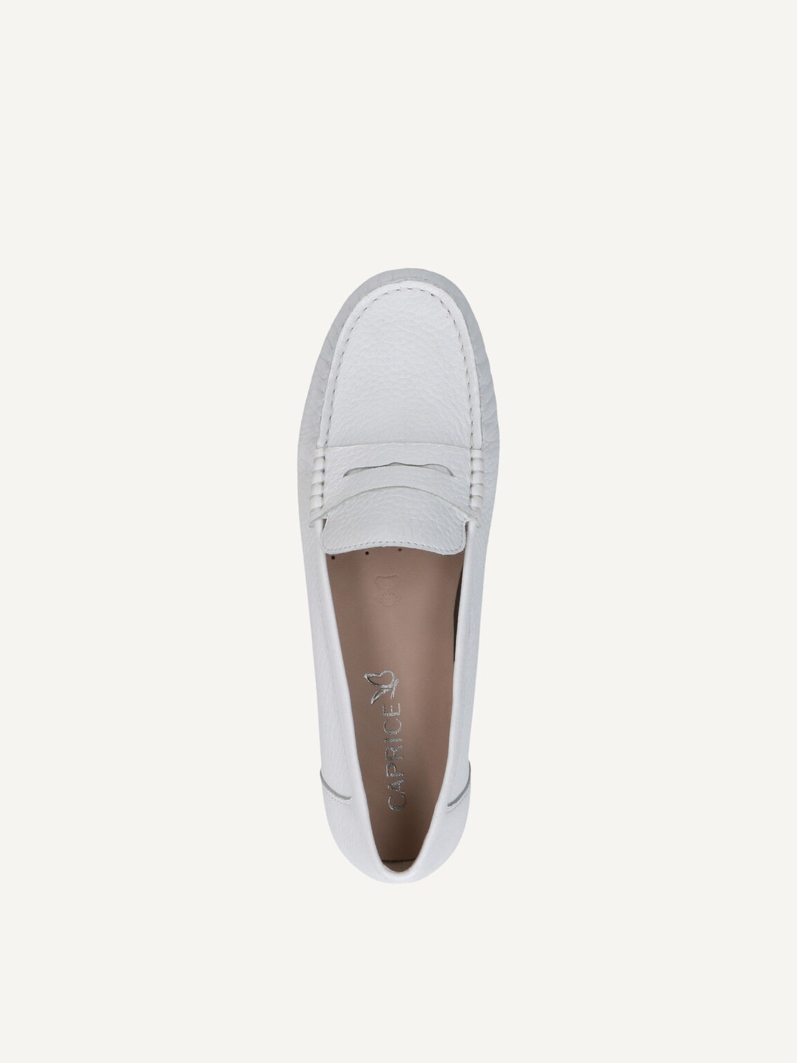 Caprice, Leather Moccasin - white WHITE DEER, image 5 of 5