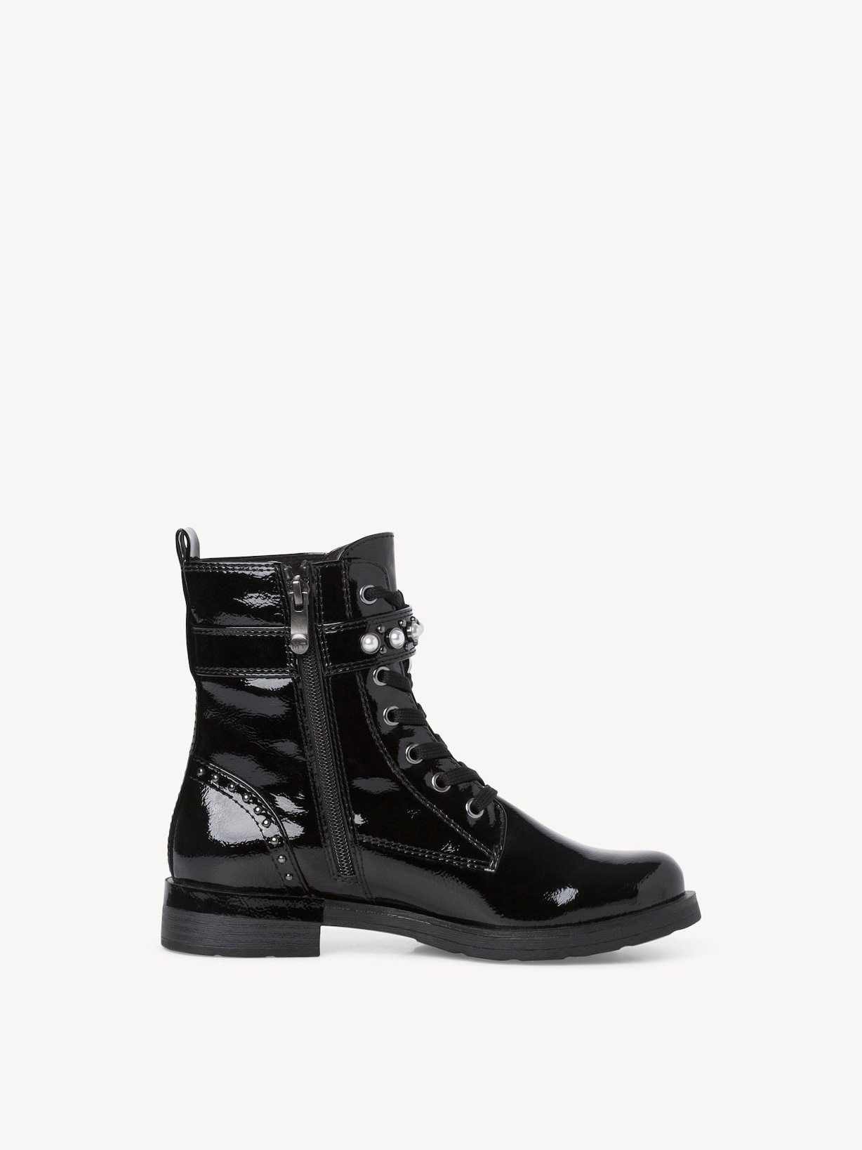 Marco Tozzi, Enkellaarsje - zwart BLACK PATENT, afbeelding 5 van 5