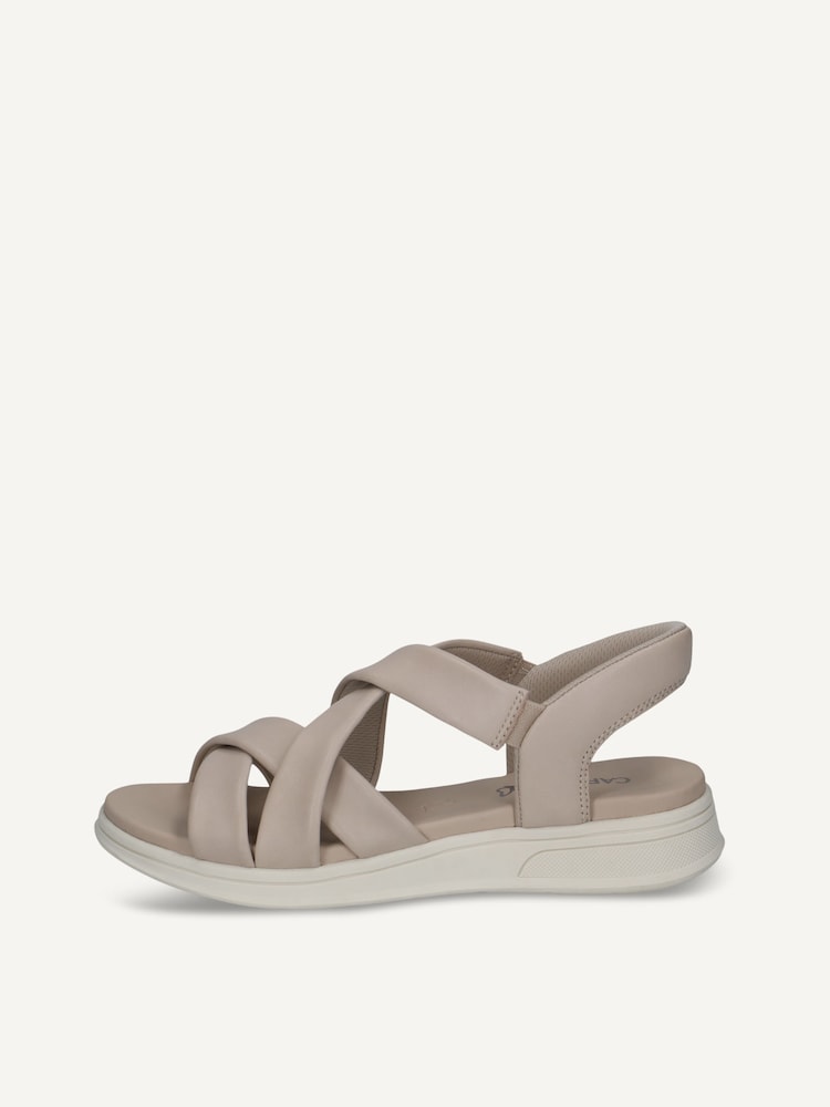 Caprice, Leather Sandal - beige BEIGE SOFTNAP., image 3 of 6