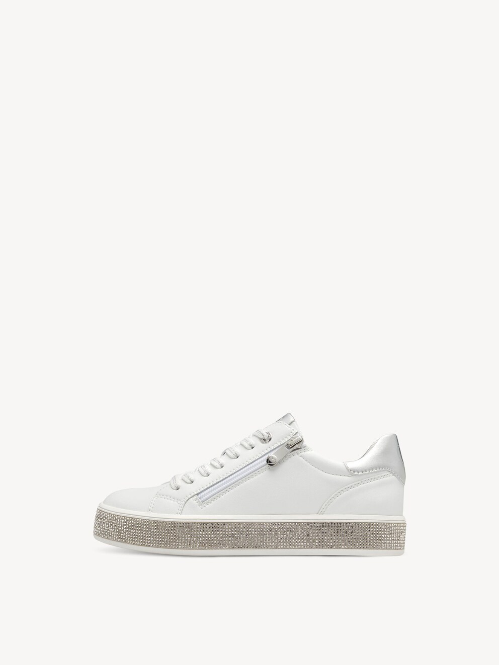 Marco Tozzi, Sneaker - bianco WHITE COMB, immagine 1 di 7
