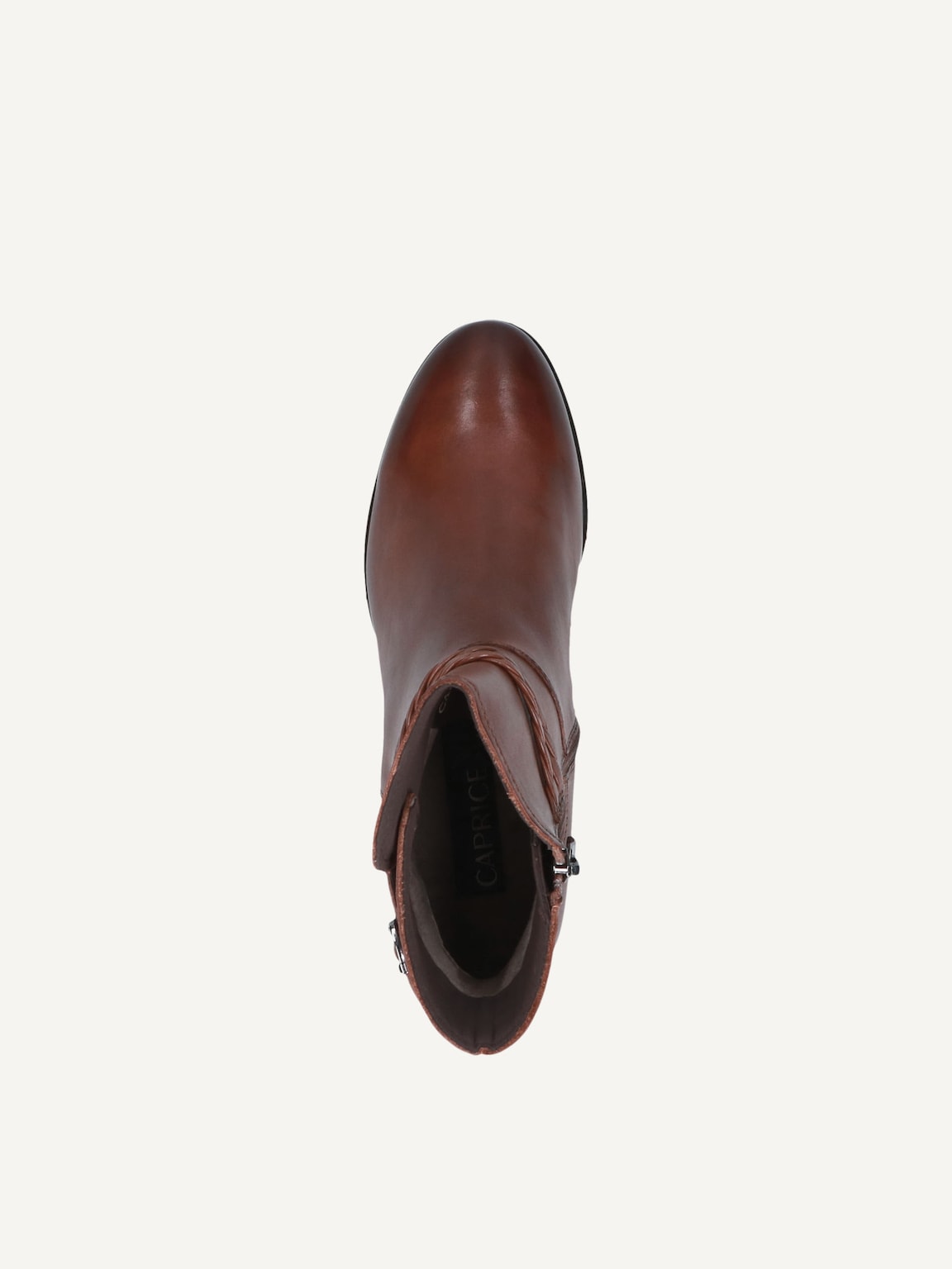 Caprice, Bootie - brown COGNAC NAPPA, image 5 of 5