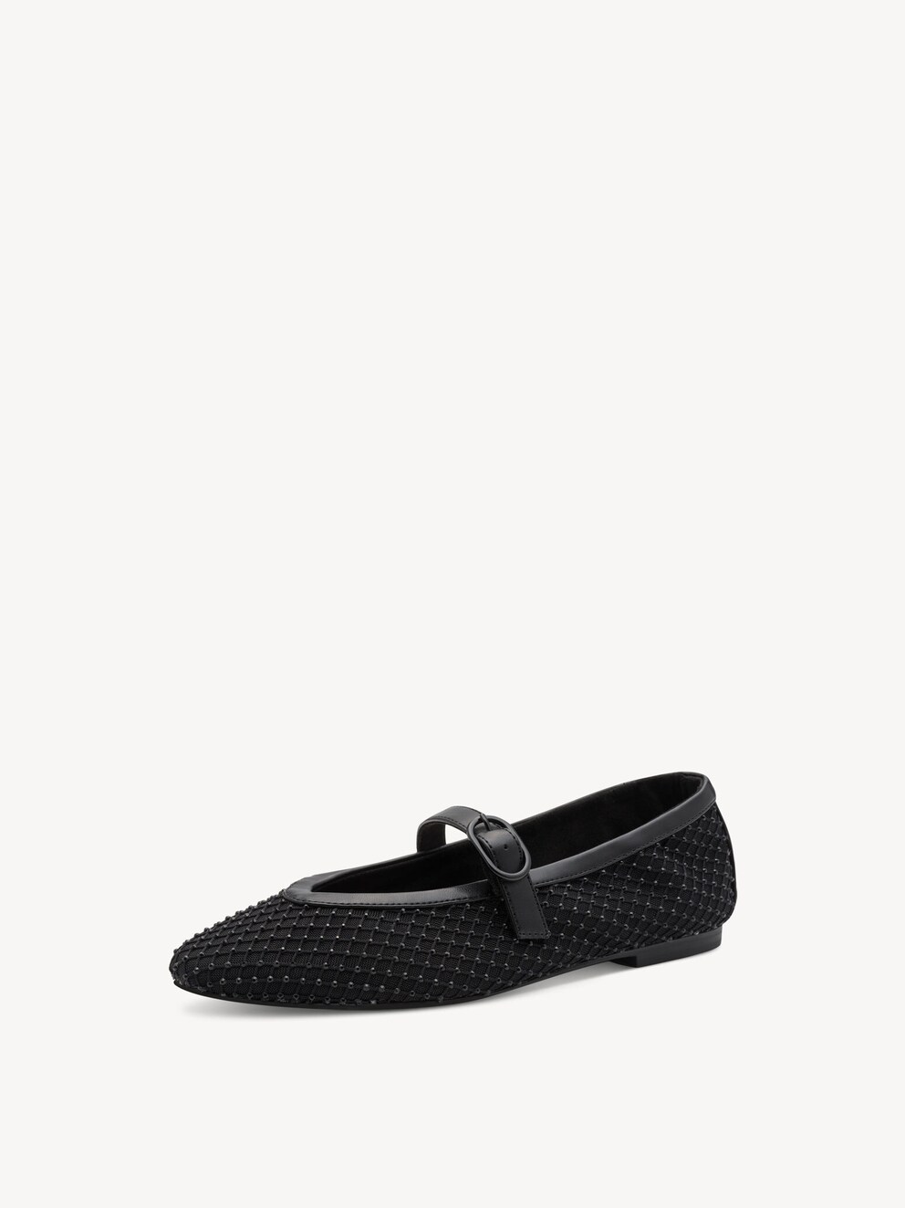 Marco Tozzi, Ballerina - nero BLACK COMB, immagine 2 di 6