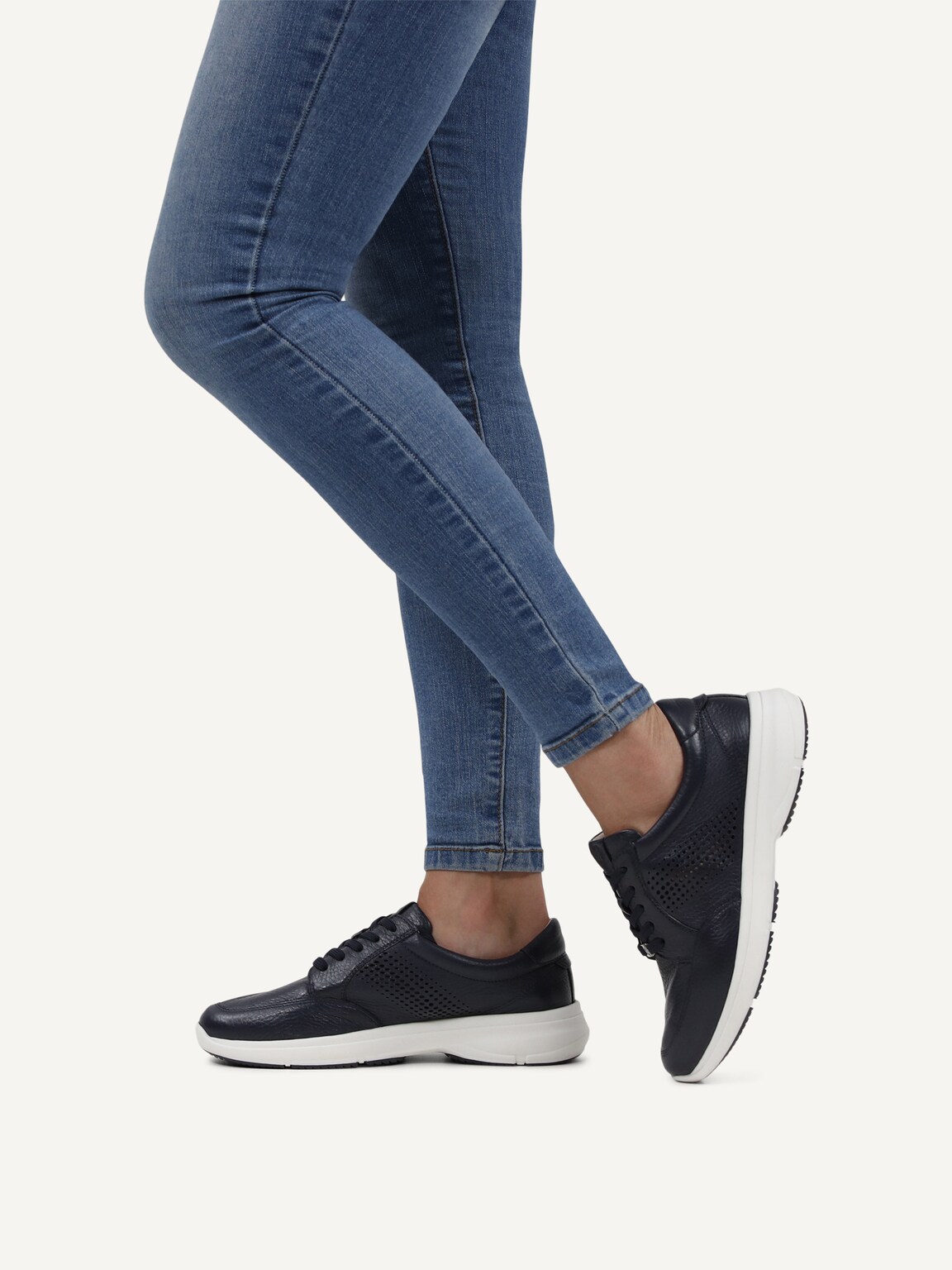 Caprice, Leather Sneaker - blue OCEAN DEER, image 2 of 6