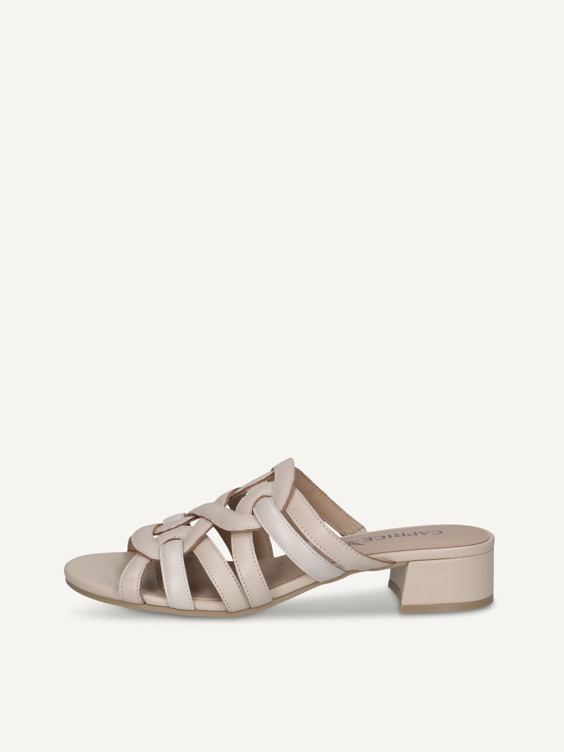 Caprice, Leather Mule - beige CREAM PEARL CO, image 2 of 5