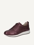 Selected, Caprice, Leather Sneaker - red BORD PERL.DEER
