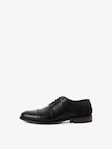 Unselected, Marco Tozzi, Leather Low shoes - black, BLACK