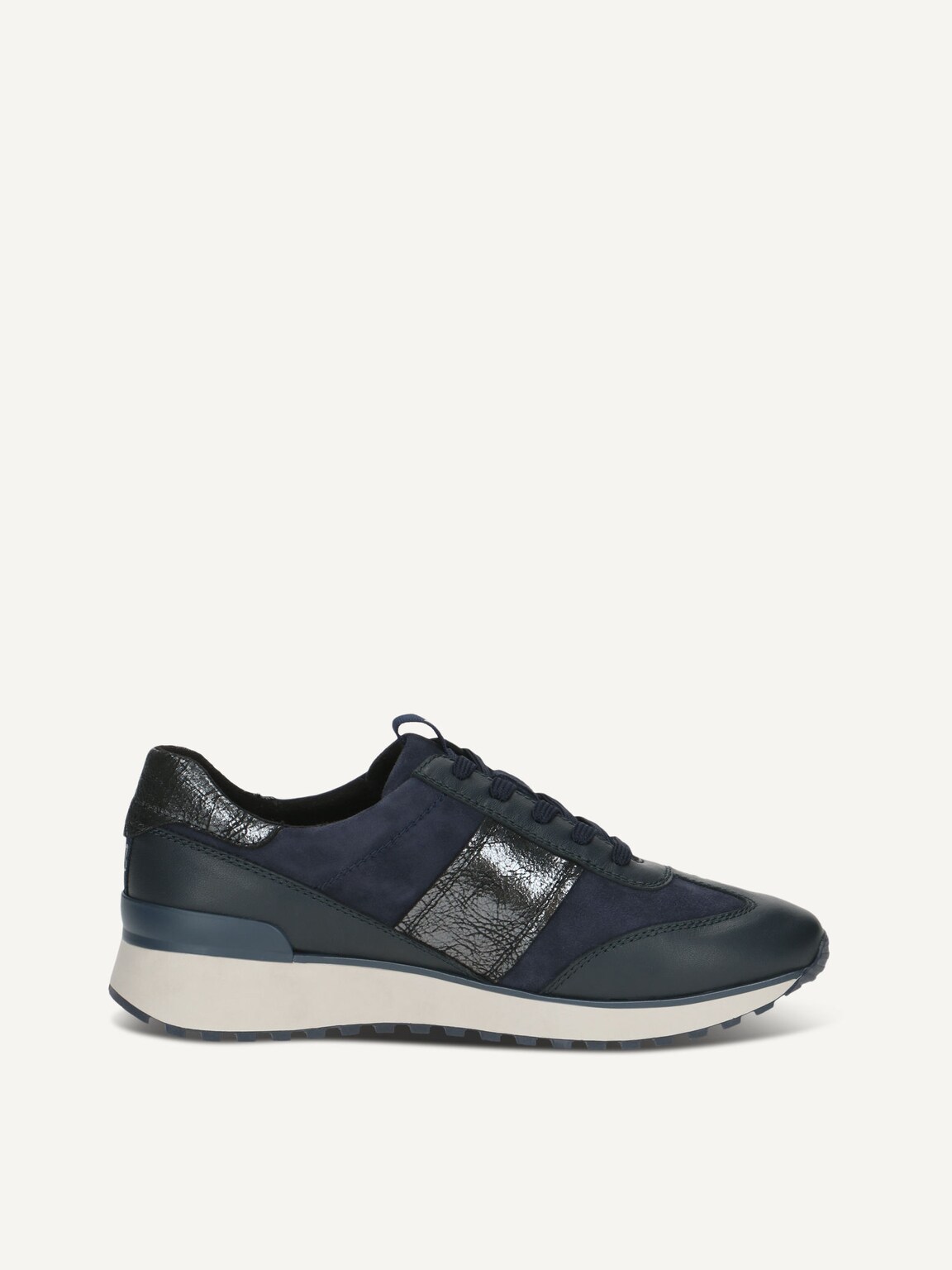 Caprice, Leather Sneaker - blue OCEAN COMB, image 3 of 5