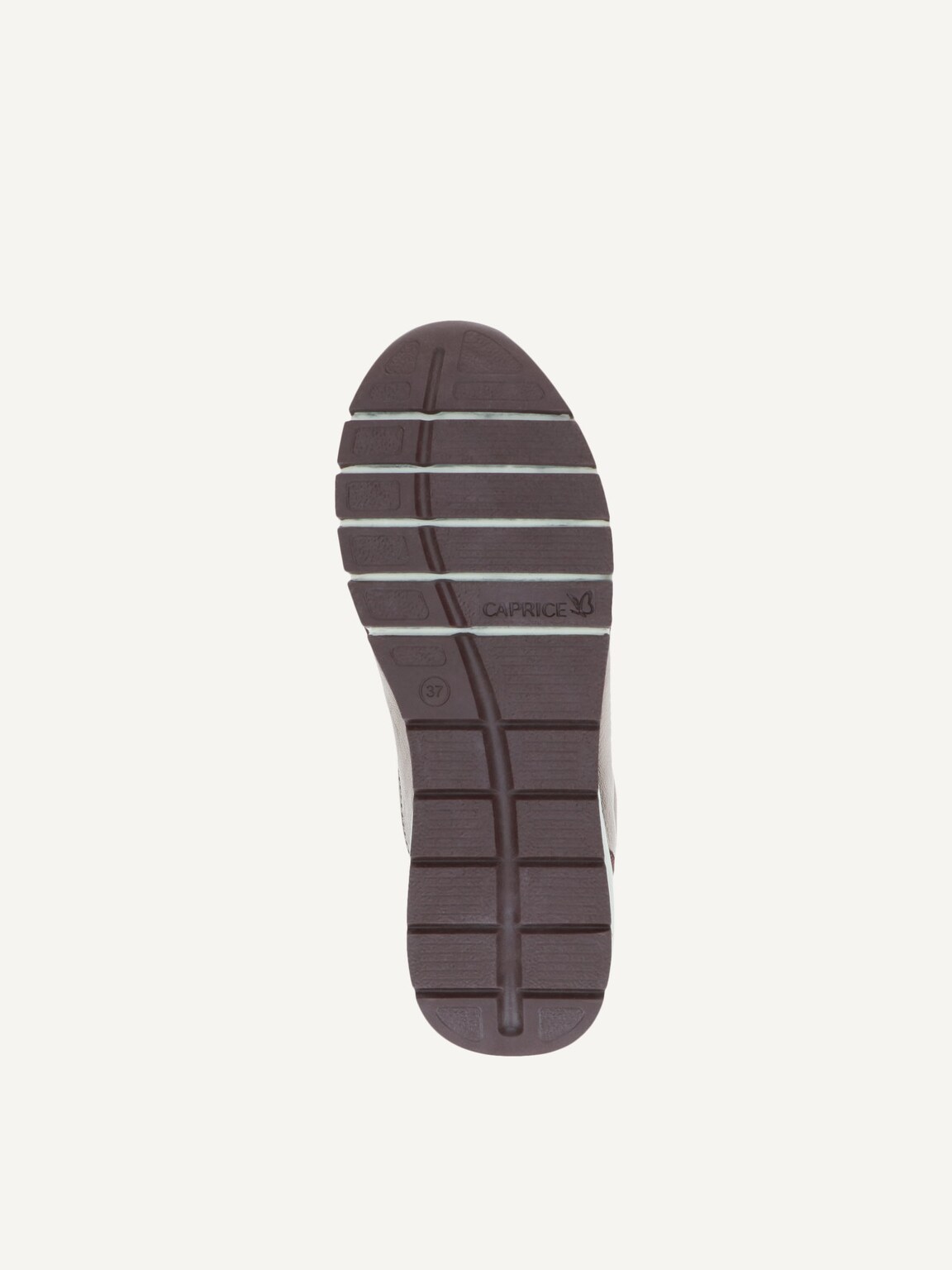 Caprice, Leather Sneaker - red BORDEAUX COMB, image 4 of 5