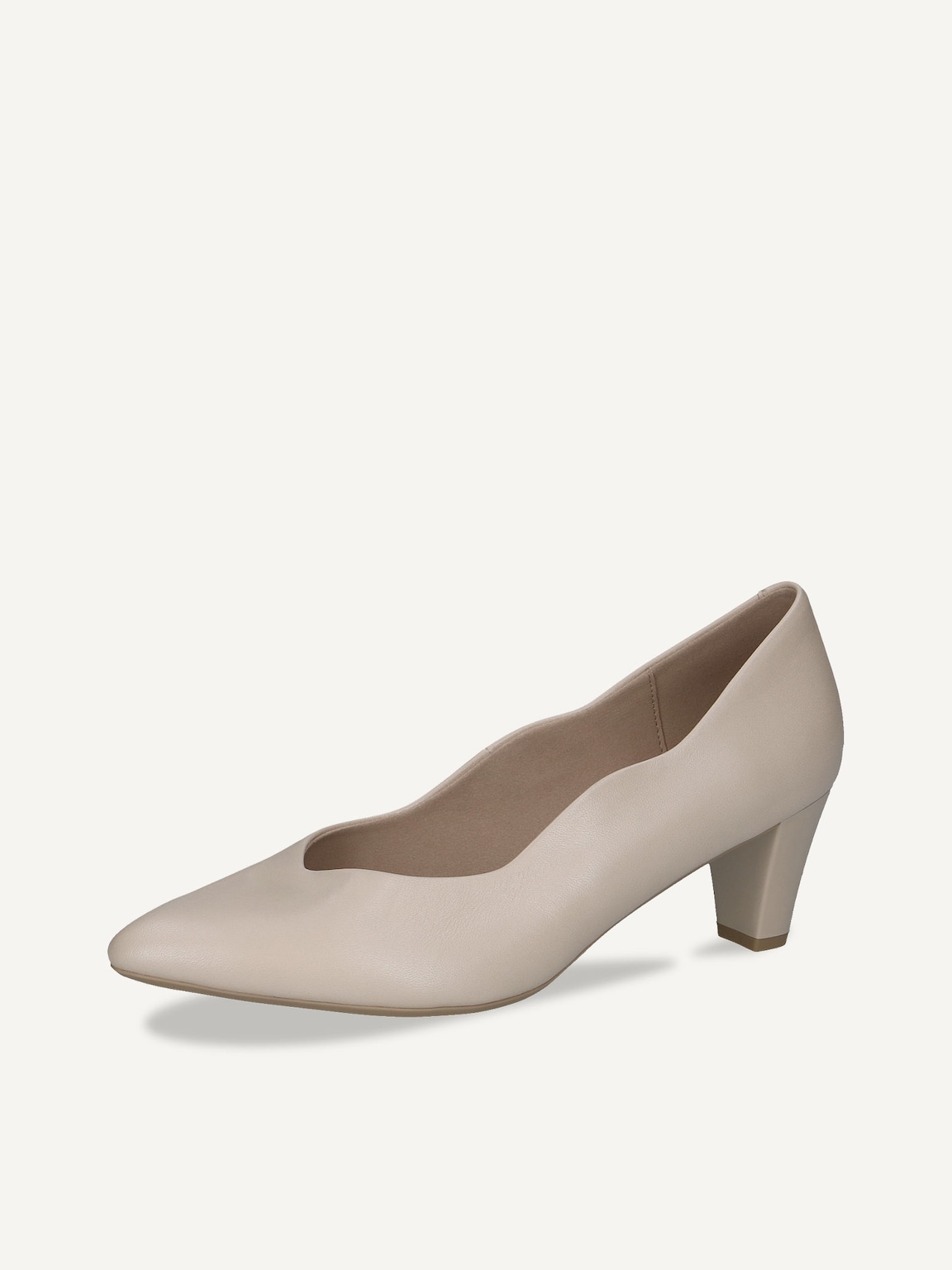 Caprice, Leather Pumps - beige CREAM PERLATO, image 1 of 7