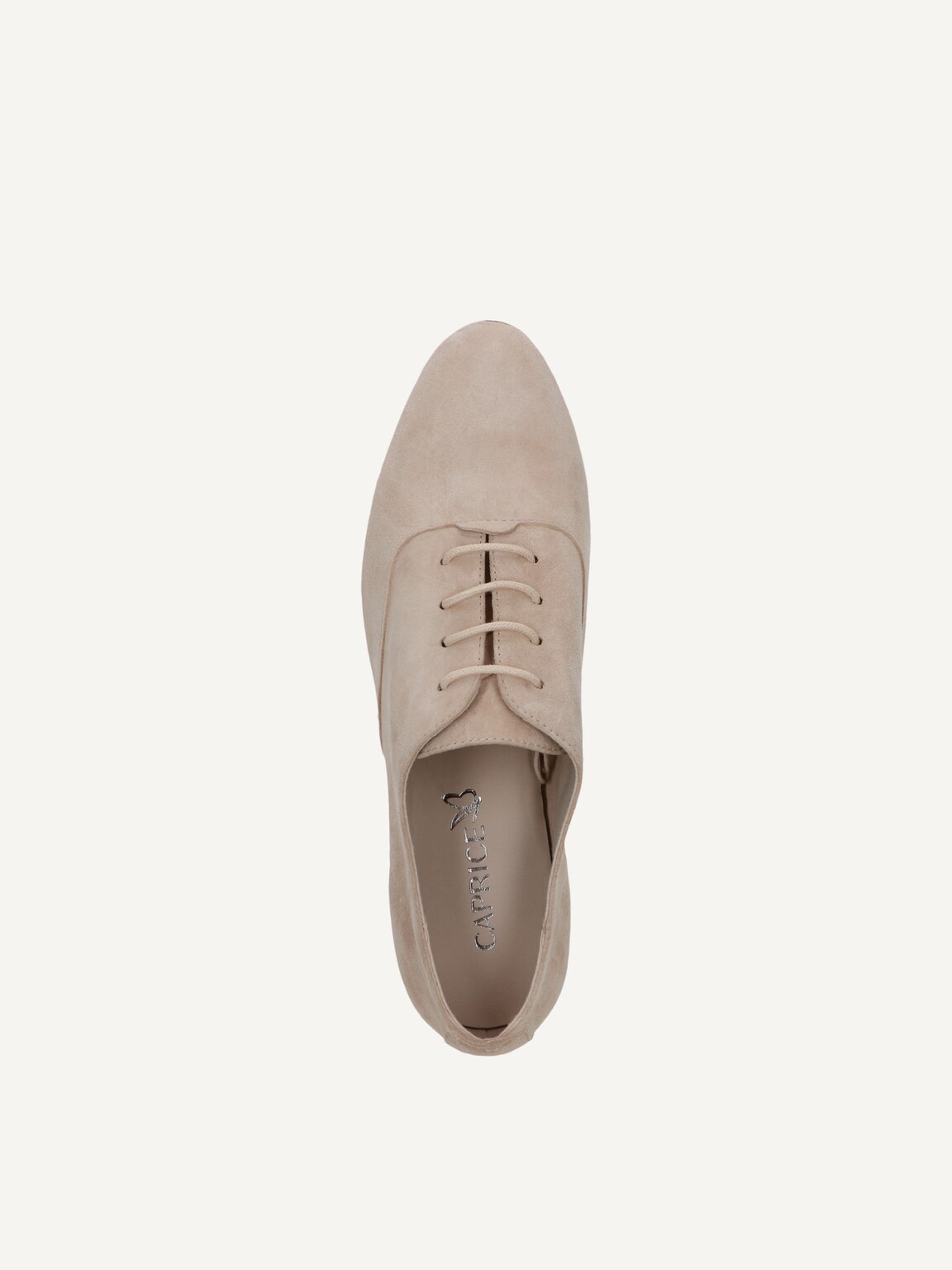 Caprice, Leather Low shoes - beige BEIGE SUEDE, image 5 of 5