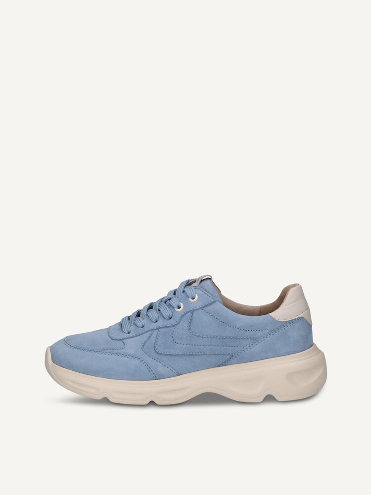 Caprice, Leather Sneaker - blue BLUE COMB, image 3 of 6
