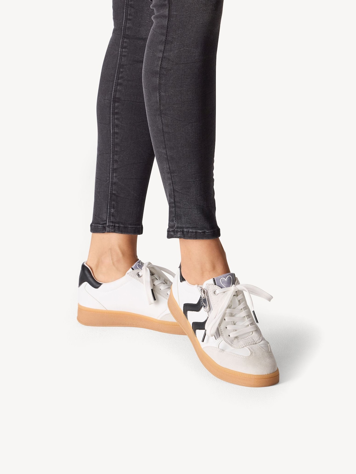 Marco Tozzi, Sneaker - offwhite WHITE/BLACK, Bild 2 von 7