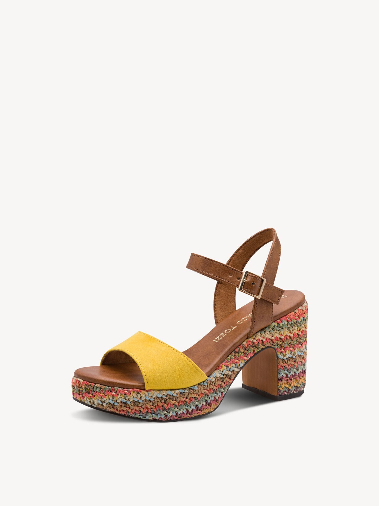 Marco Tozzi, Sandal - yellow LEMON COMB, image 1 of 6