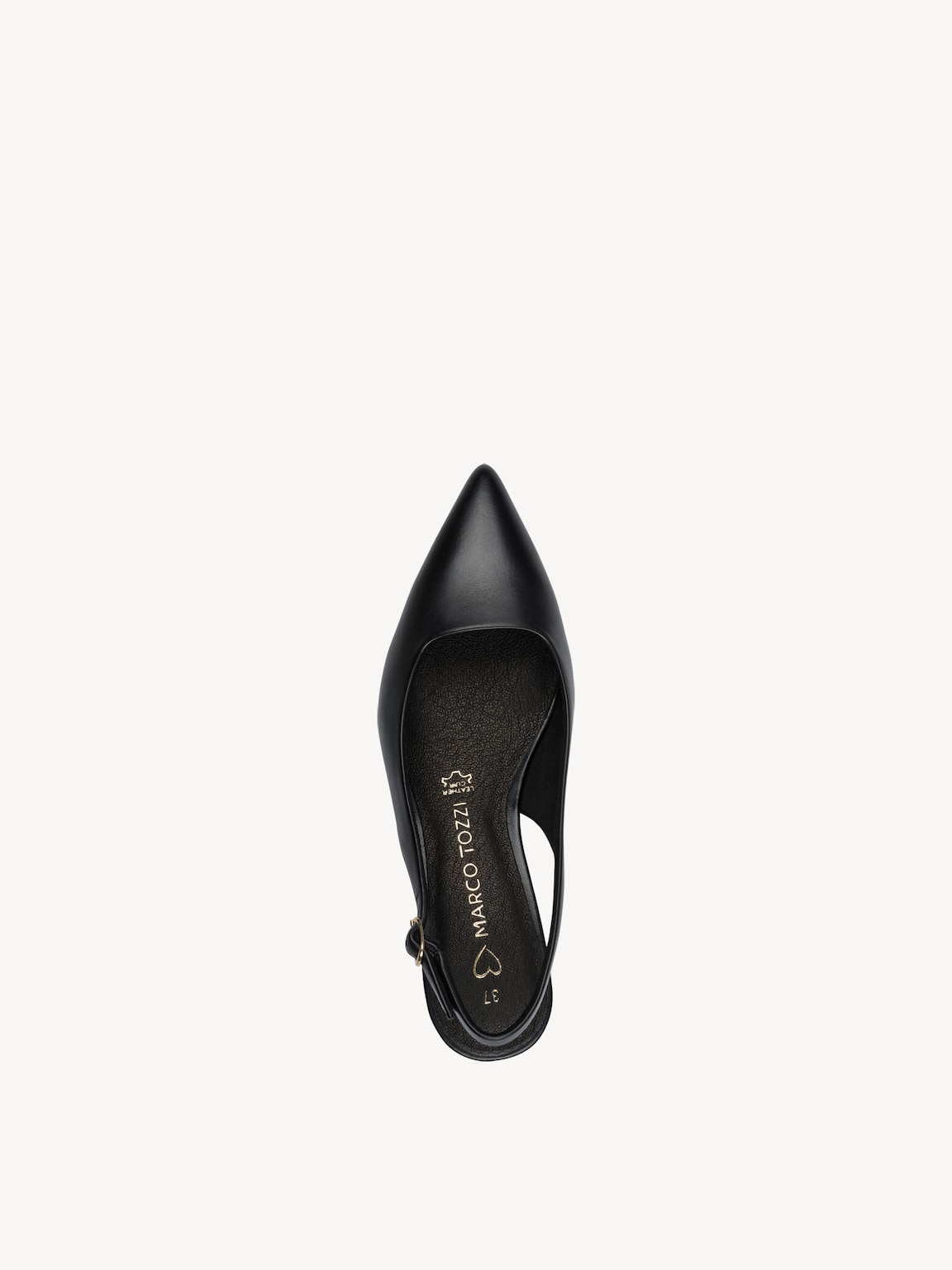 Marco Tozzi, Scarpe con cinturino alla caviglia - nero BLACK, immagine 3 di 6