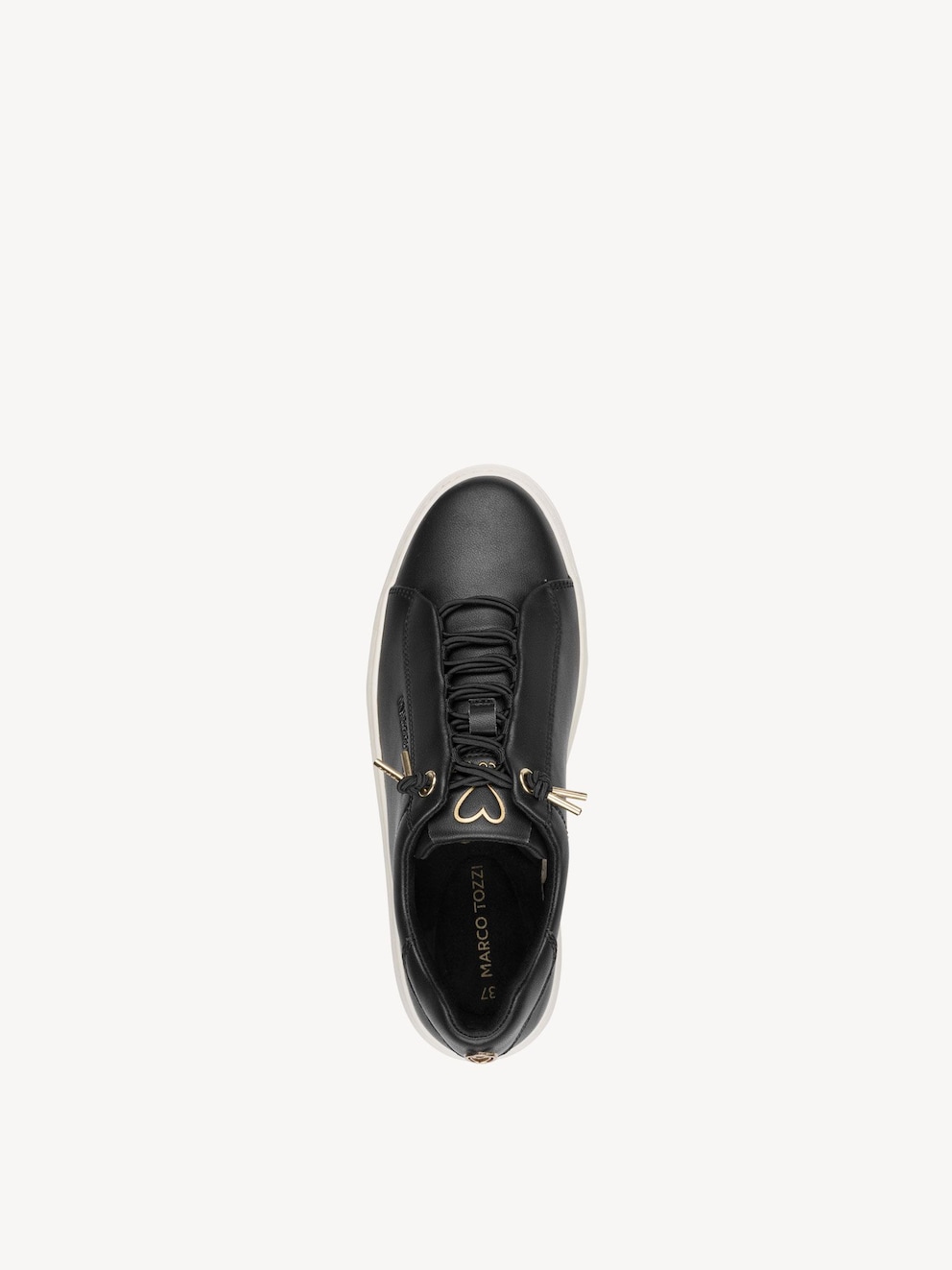 Marco Tozzi, Sneaker - schwarz BLACK/GOLD, Bild 5 von 6