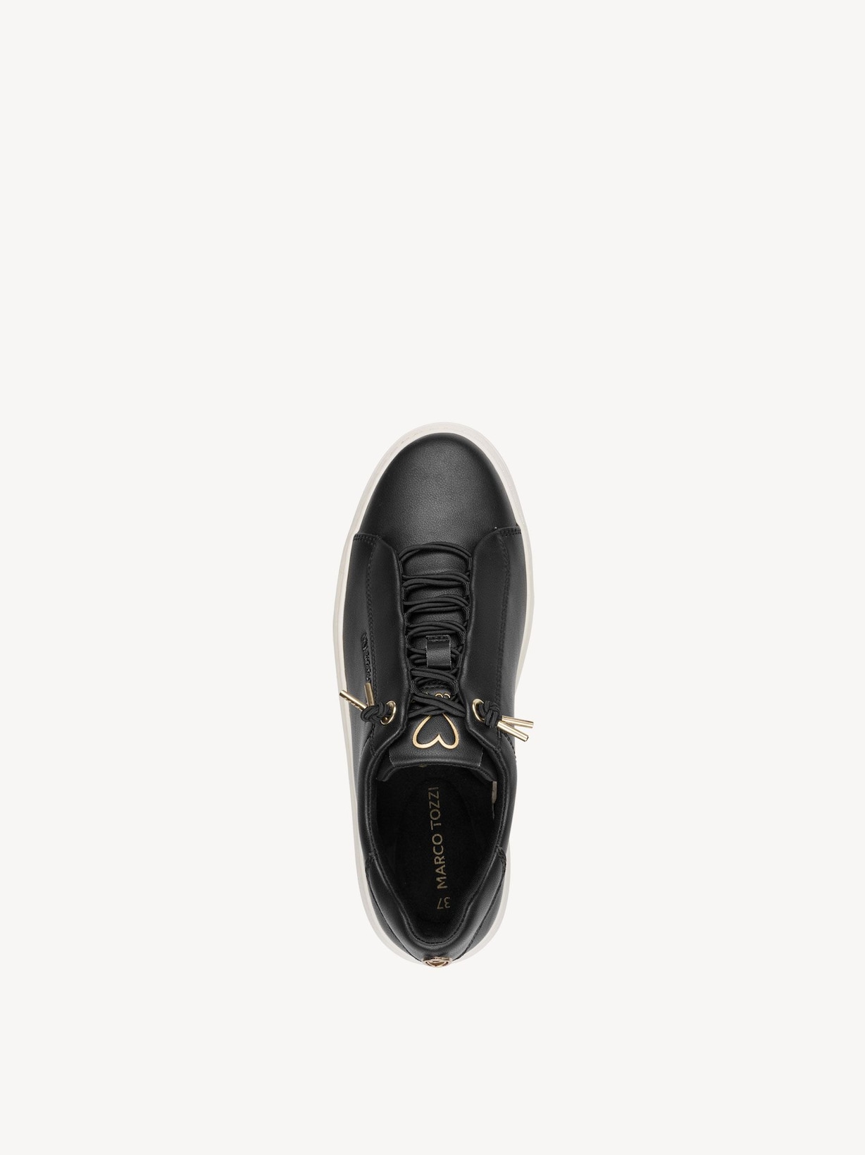 Marco Tozzi, Sneaker - schwarz BLACK/GOLD, Bild 5 von 6