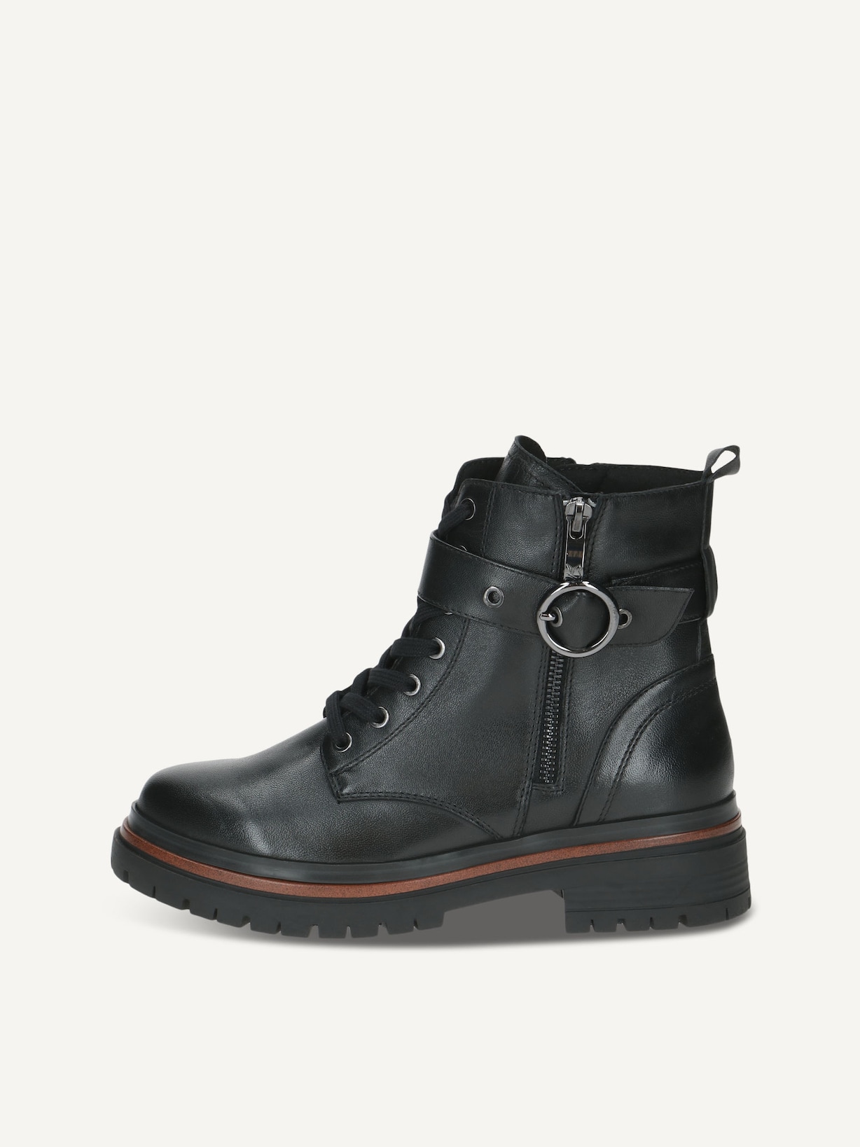 Caprice, Bottine en cuir - noir BLACK NAPPA, image 1 sur 6