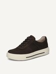 Selected, Caprice, Leather Sneaker - brown DK BROWN COMB