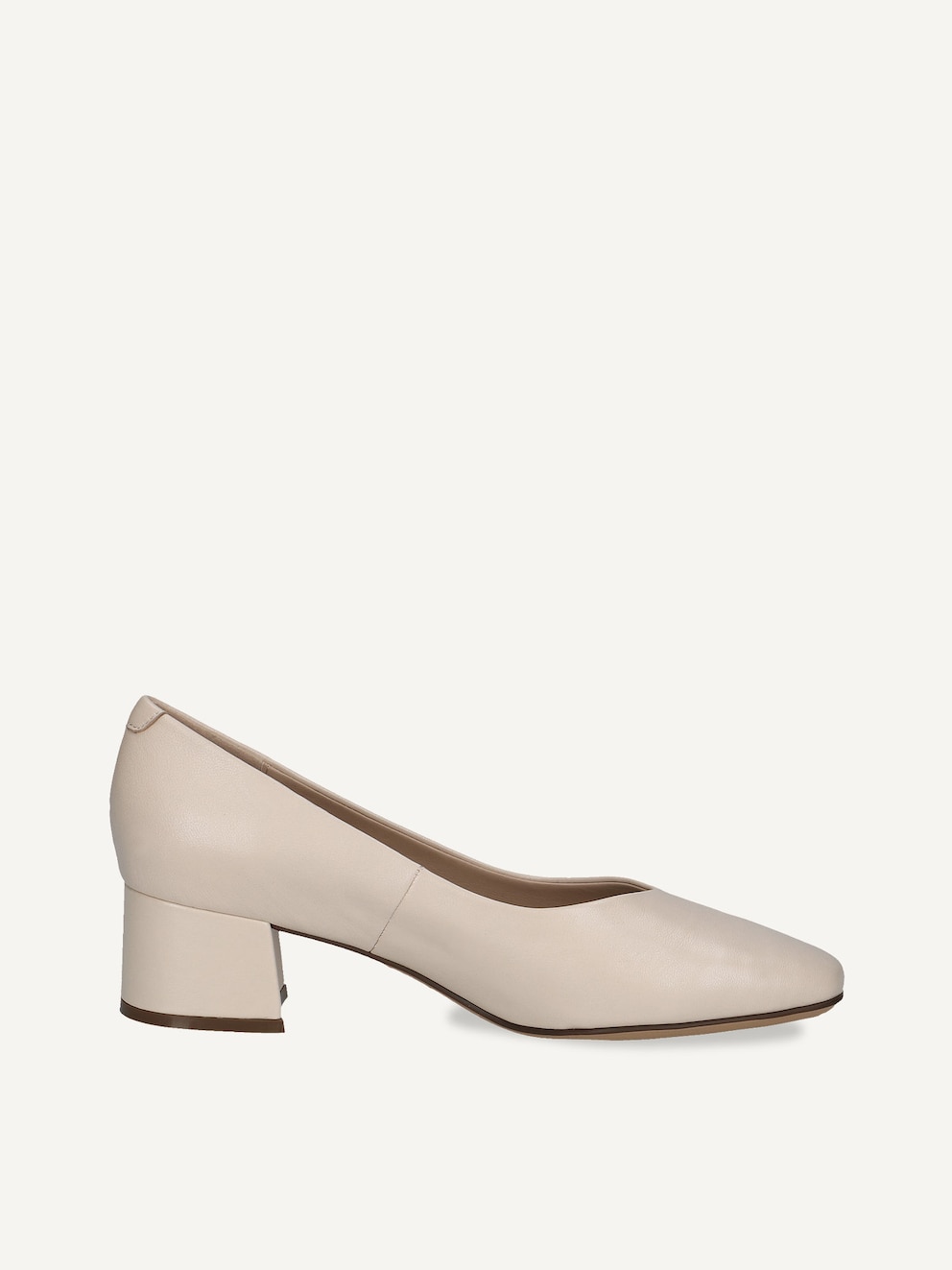 Caprice, Escarpin en cuir - beige CREAM PERLATO, image 4 sur 6