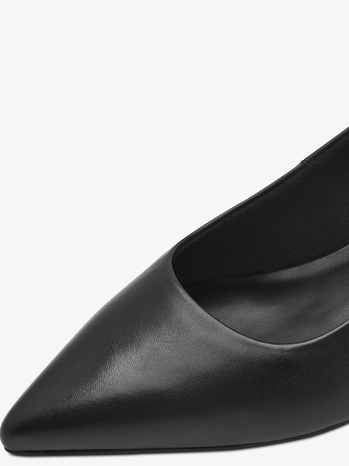 Marco Tozzi, Leather Pumps - black, BLACK NAPPA, Image 5 of 6