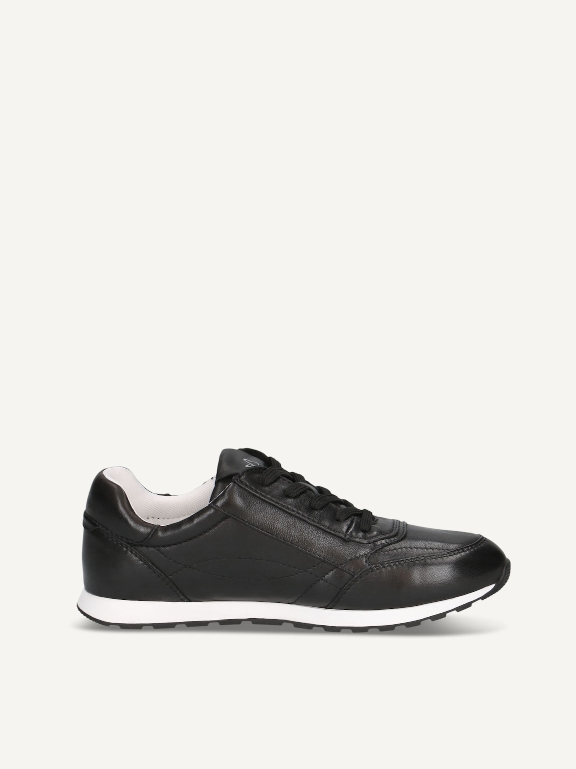 Caprice, Leather Sneaker - black BLACK SOFTNAP., image 3 of 5