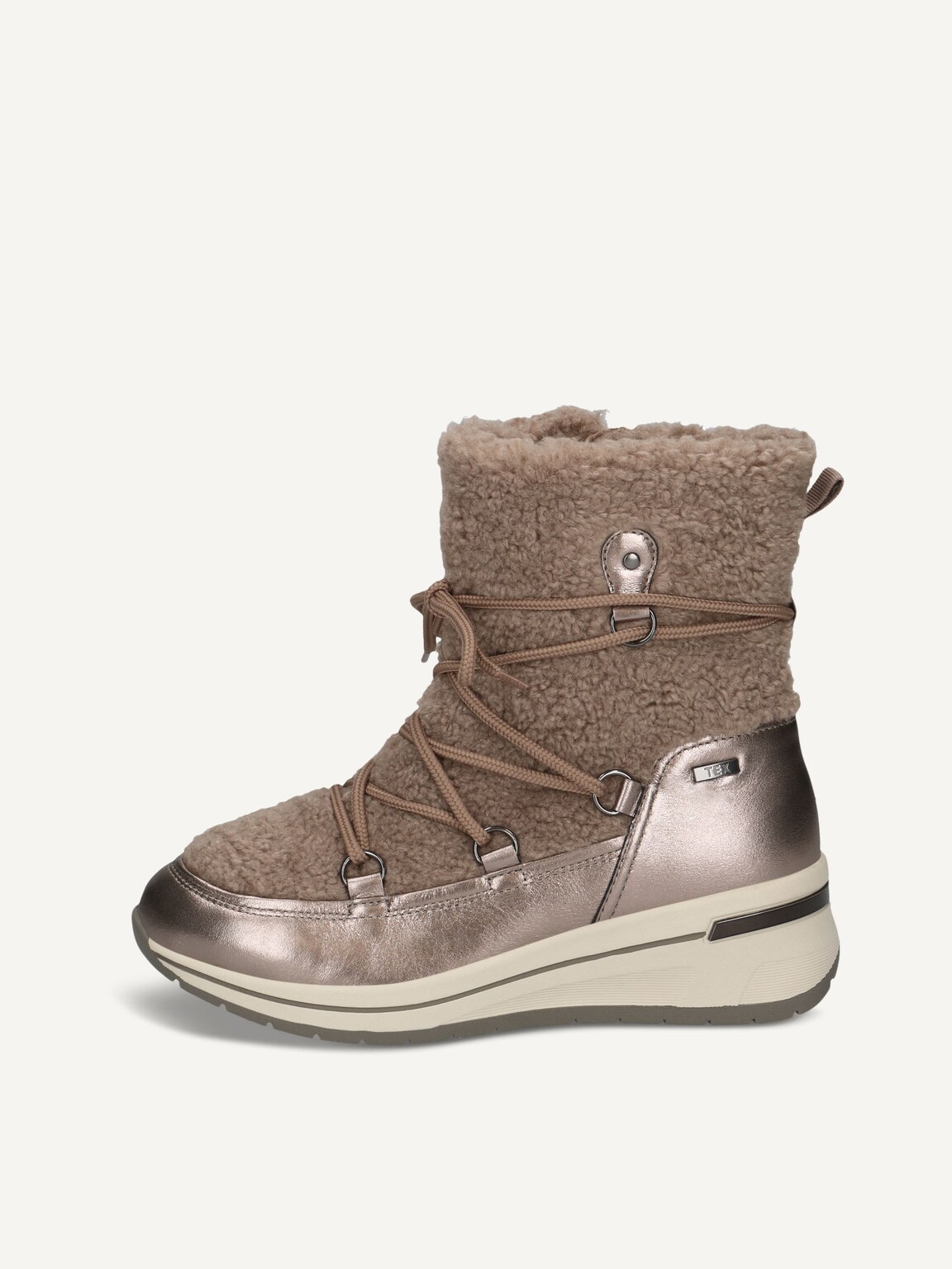 Caprice, Bootie - brown warm lining MUD COMB, image 2 of 5