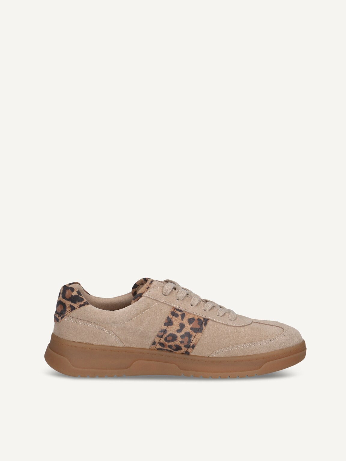 Caprice, Leather Sneaker - beige SAND COMB, image 3 of 5