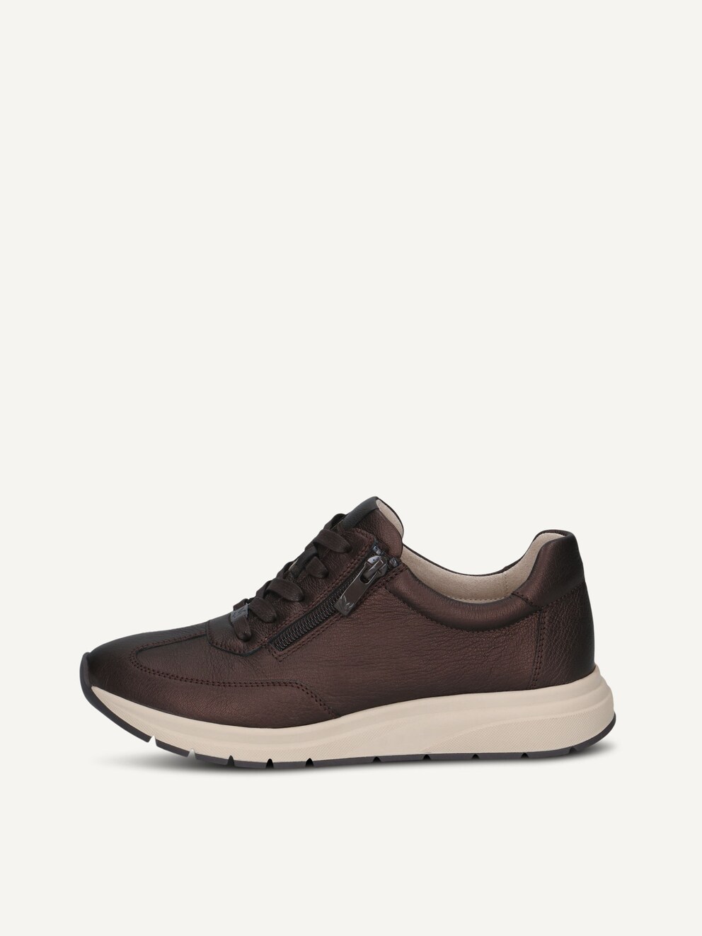 Caprice, Sneaker - marrone DK BROWN MET, immagine 1 di 5