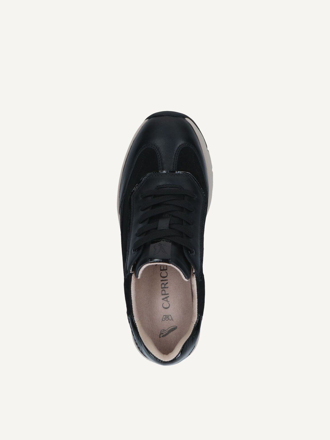 Caprice, Leather Sneaker - black BLACK COMB, image 5 of 5