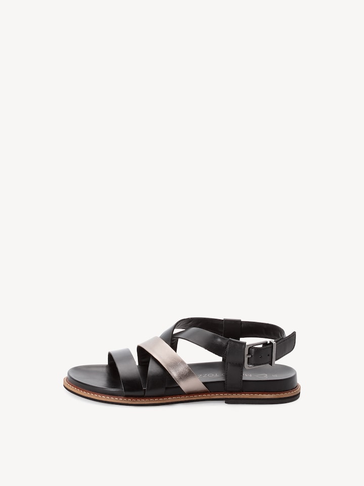 Marco Tozzi, Sandalo - nero BLACK COMB
