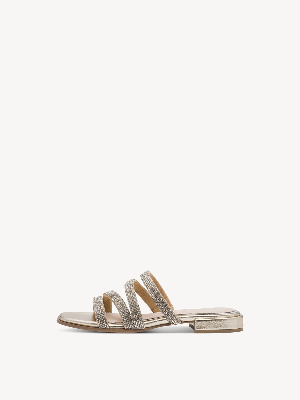 Marco Tozzi, Pantolette GOLD, billede 2 af 6