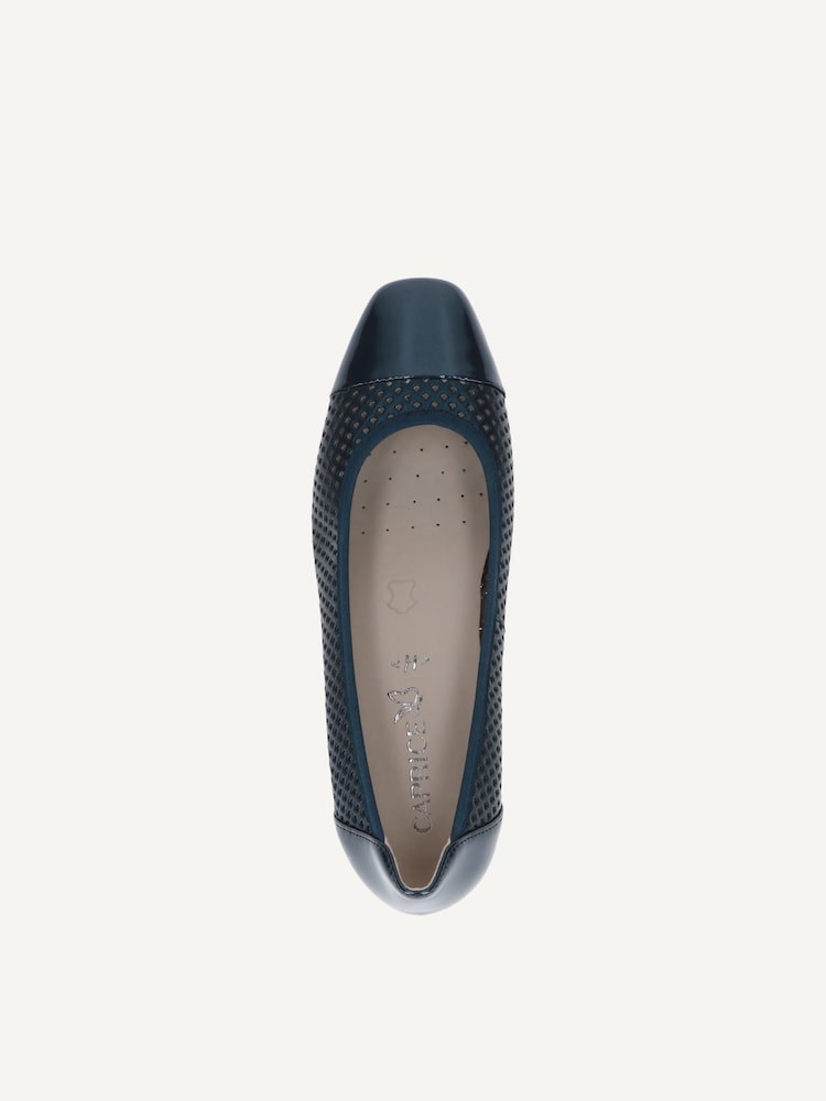 Caprice, Escarpin - bleu NAVY PERL COM, image 5 sur 6
