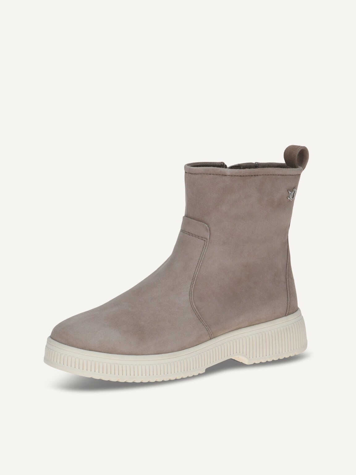 Caprice, Leather Bootie - brown TAUPE SUEDE, image 1 of 5