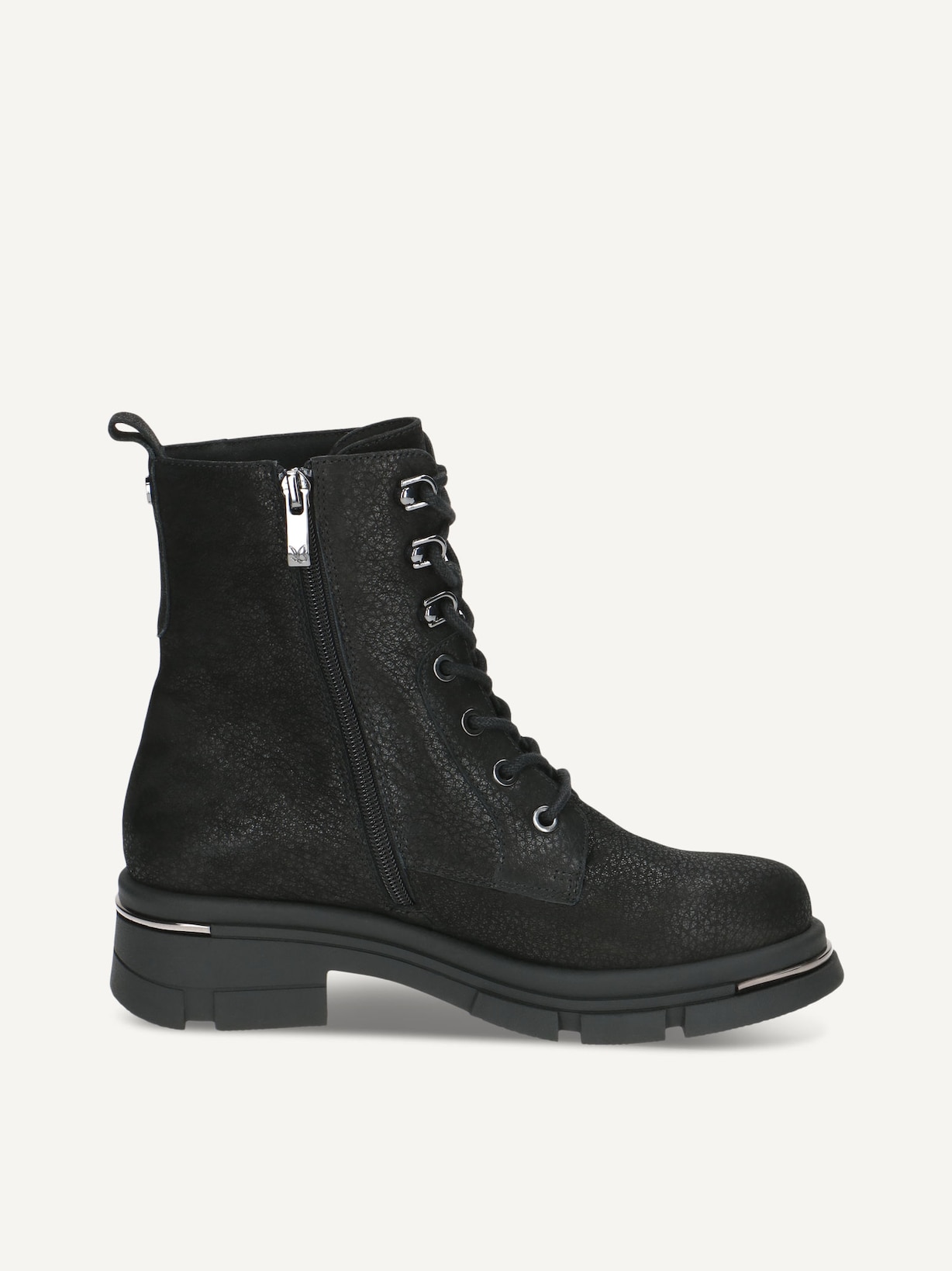 Caprice, Bottine en cuir - noir BLACK NUBUC, image 3 sur 5