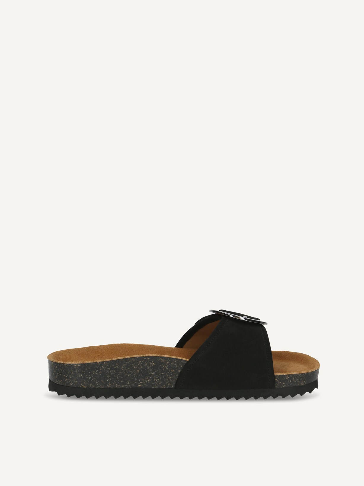 Caprice, Mule en cuir - noir BLACK NUBUC, image 3 sur 5