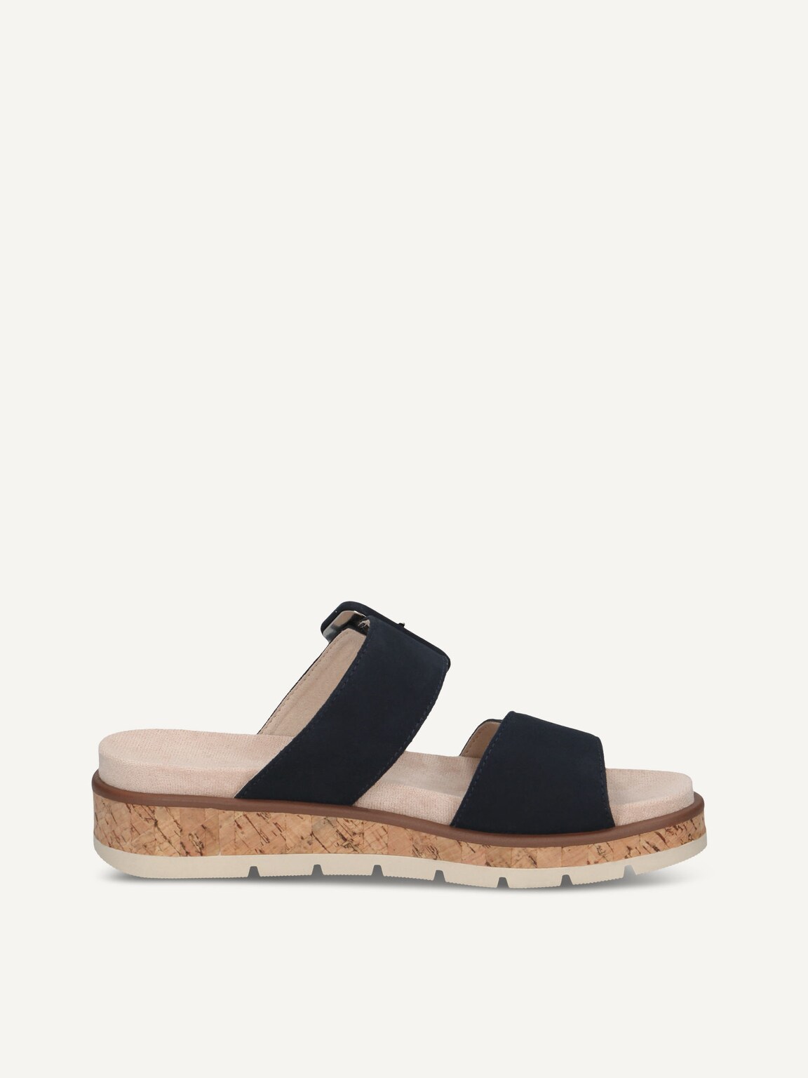 Caprice, Leather Mule - blue OCEAN SUEDE, image 3 of 5