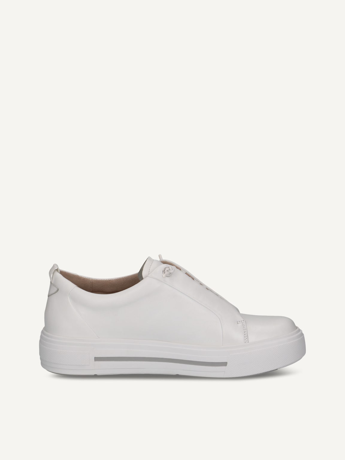 Caprice, Leather Sneaker - white WHITE NAPPA, image 3 of 5