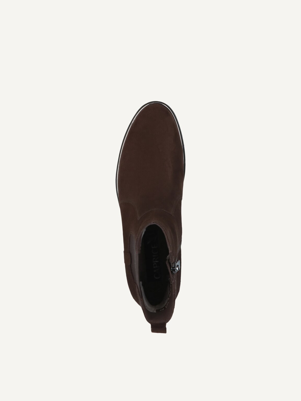 Caprice, Bootie - brown DK BROWN SUEDE, image 5 of 5
