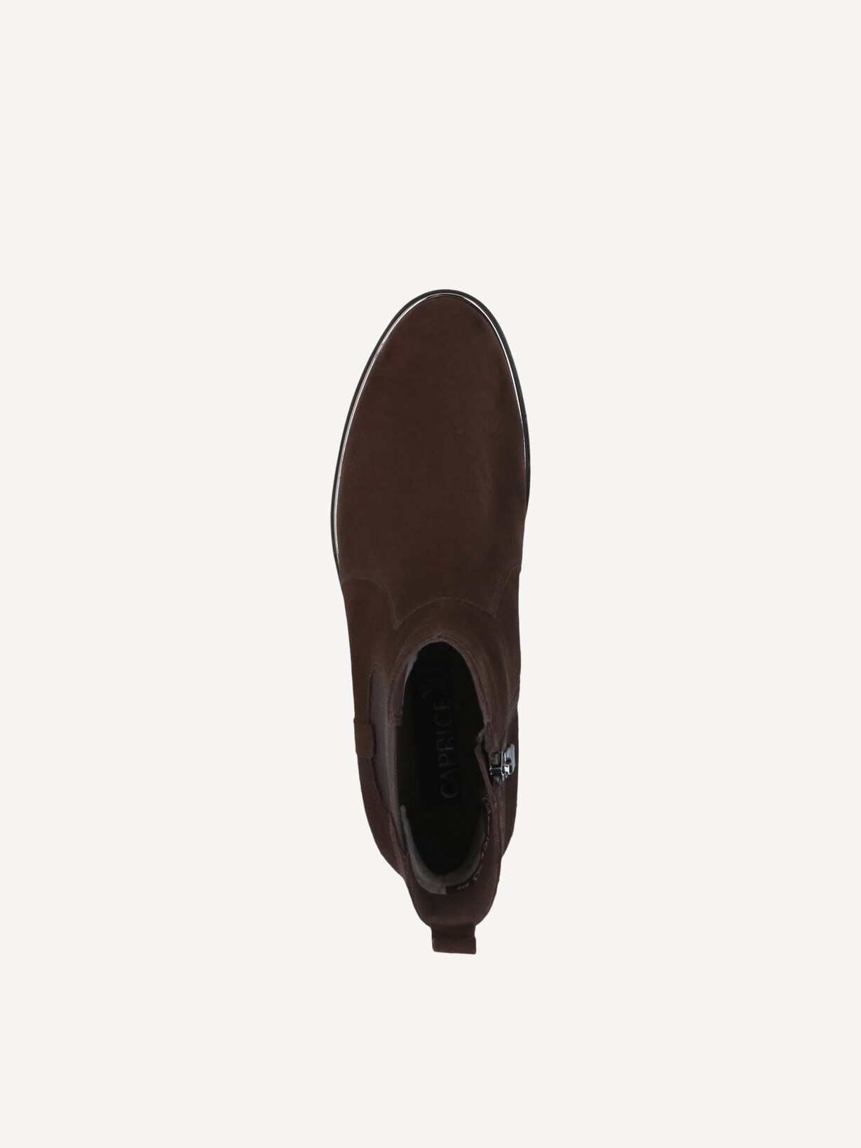Caprice, Bootie - brown DK BROWN SUEDE, image 4 of 5