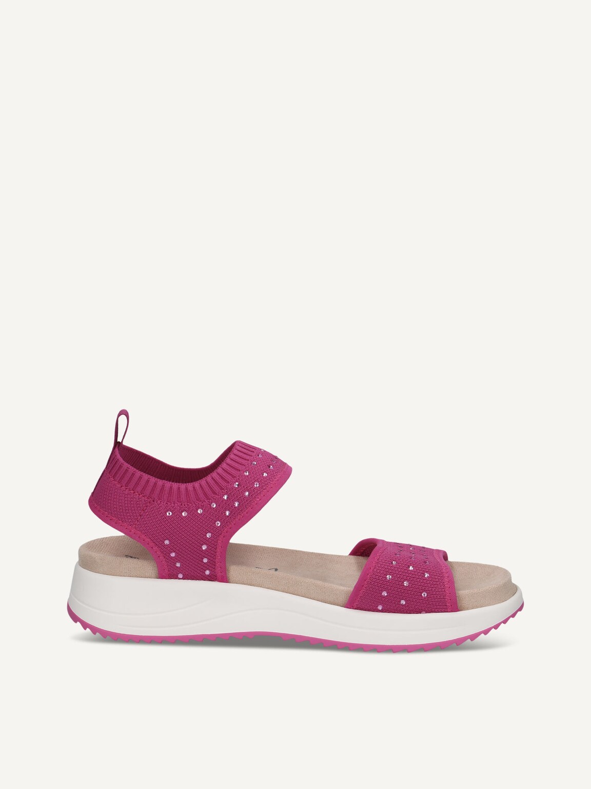 Caprice, Sandal - pink PINK KNIT, image 3 of 5