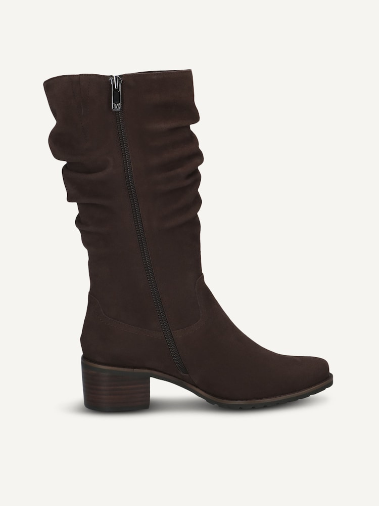 Caprice, Lederstiefelette - braun DK BROWN SUEDE, Bild 3 von 5