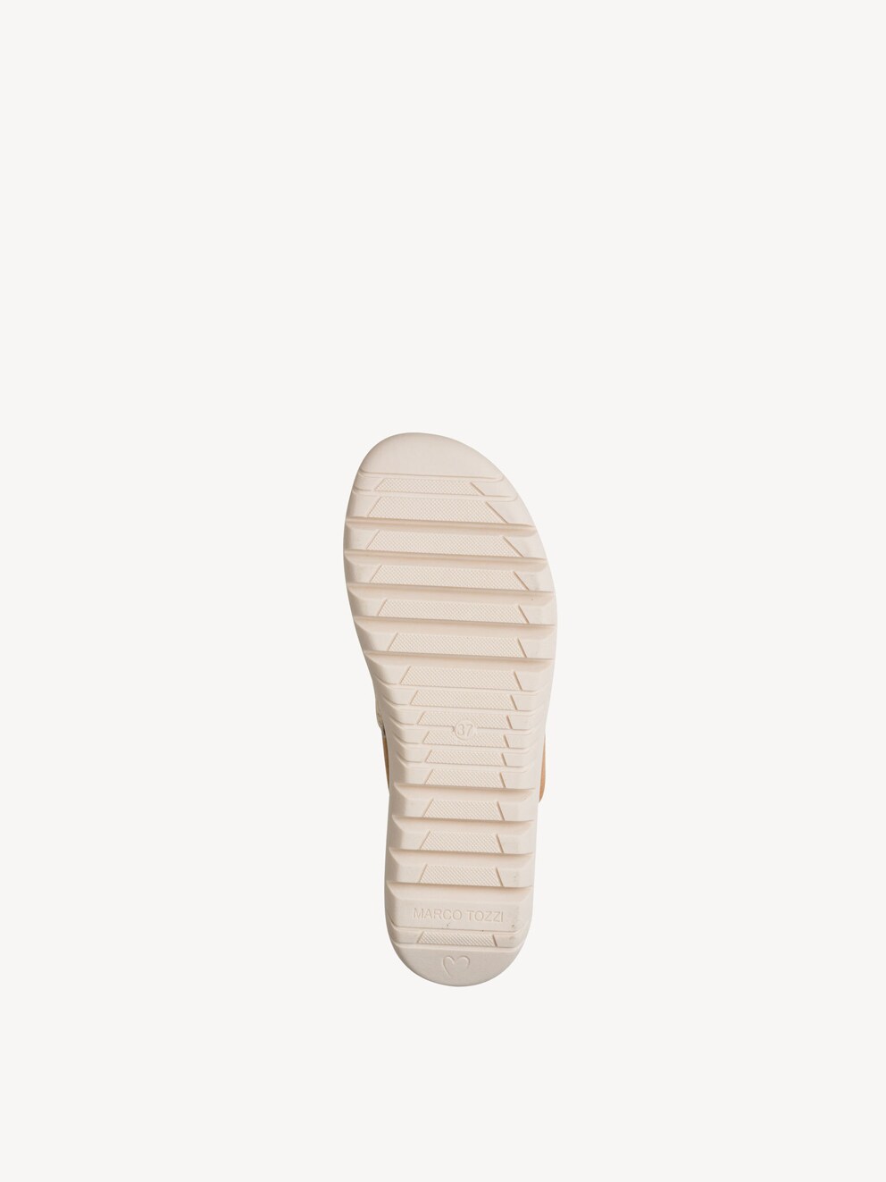 Marco Tozzi, Ciabatte - beige ALMOND COMB, immagine 3 di 6