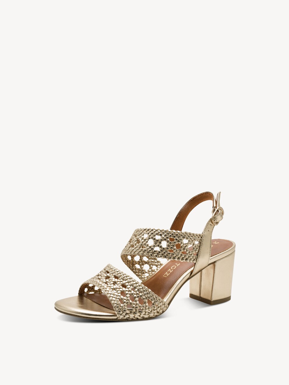 Marco Tozzi, Sandalette GOLD, billede 1 af 8