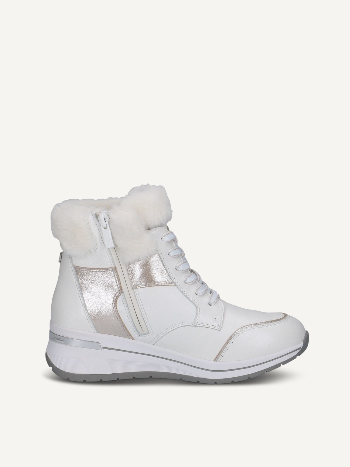 Caprice, Bootie - white warm lining WHITE COMB I, image 4 of 6