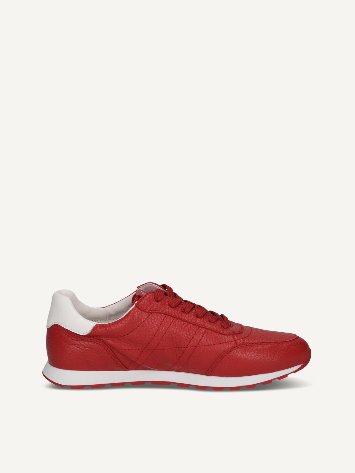 Caprice, Leather Sneaker - red RED COMB, image 4 of 6