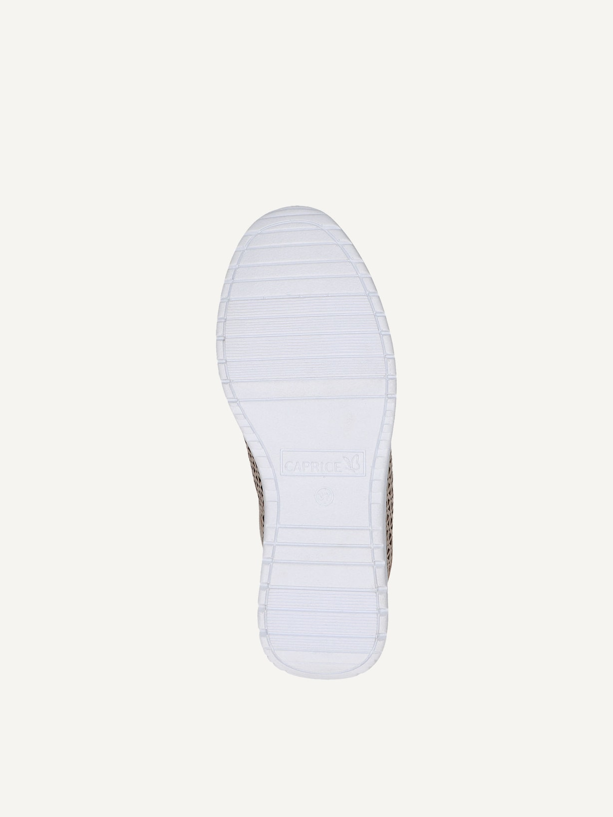 Caprice, Basket en cuir - marron TAUPE METALLIC, image 6 sur 6